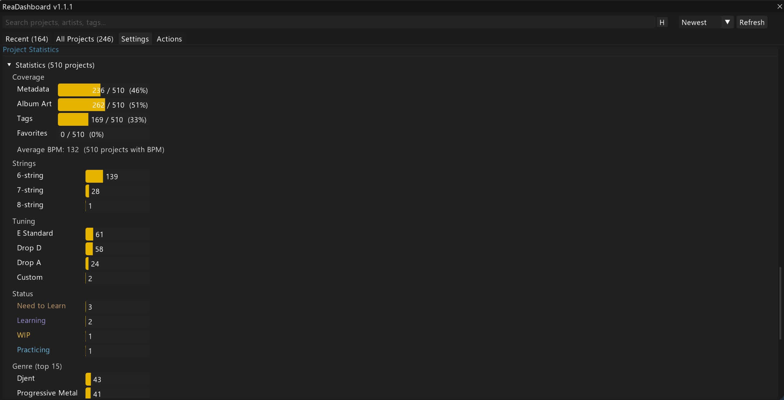 ReaDashboard screenshot 6